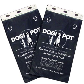 DOGIPOT Header Pak Litter Pick Up Bags Case of 20 (100 bags per card)