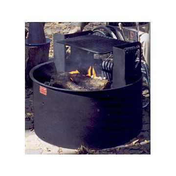 32D ADA Fire Ring with 300 Sq. 4-Level Adjustable Cooking Grate