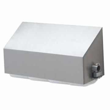 4-Roll Toilet Roll Dispenser with 45-Degree Lid and Front Cover (20)