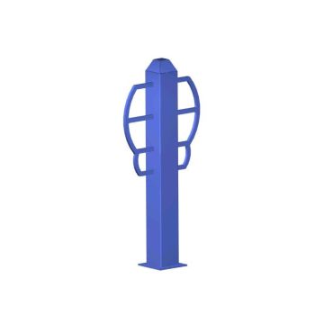 36H Metal Bike Bollard