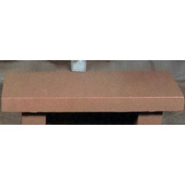 5ft Flat Concrete Bench
