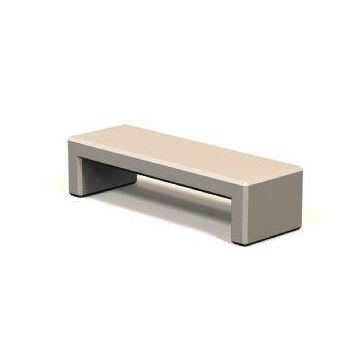 6-Ft. Flat Concrete Bench