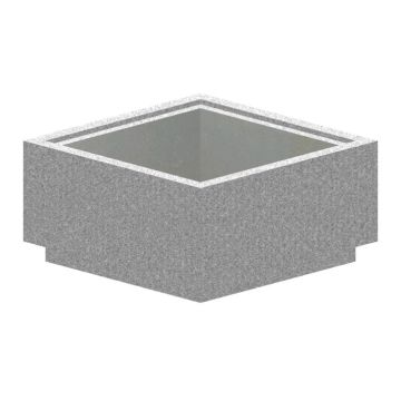 Modular Stackable Concrete Bench Base