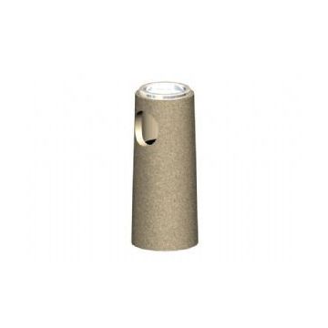 Round Concrete Ash & Trash