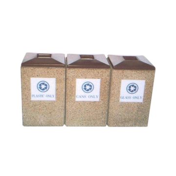22-Gal. Concrete Recycling Waste Receptacle