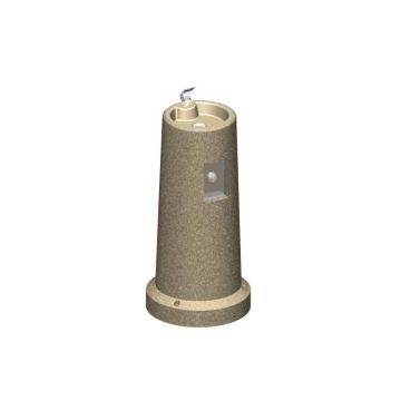 Concrete Drinking Fountain - 15Diax34H.