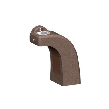 Concrete Drinking Fountain - ADA - Tamper-Resistant - Concrete Bowl