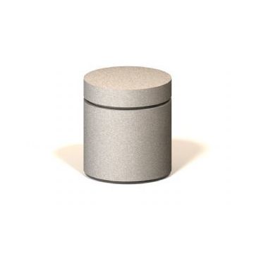 30H x 24D Round Concrete Bollard