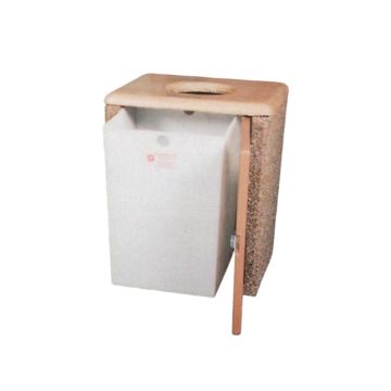 36-Gal. Square Rigid Plastic Liner - 154 Series (in Black only)