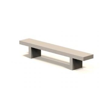Flat Concrete Bench