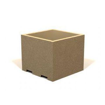 3-Ft. Square Concrete Planterx30H