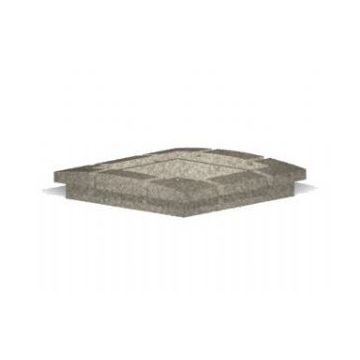 85Lx 85Wx16H Square Concrete Planter