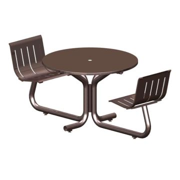 42" Round Metal Cafe Table