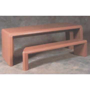 7 Ft. Rectangular Concrete Picnic Table