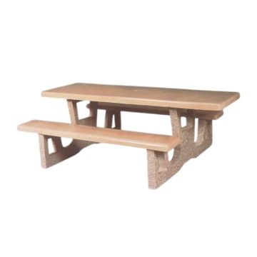 ADA Rectangular Concrete Picnic Table