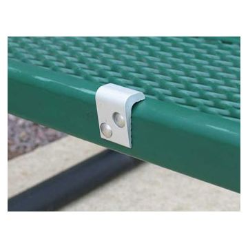 Plastic Coated Skate Deterrent for Thermoplastic Coated Benches