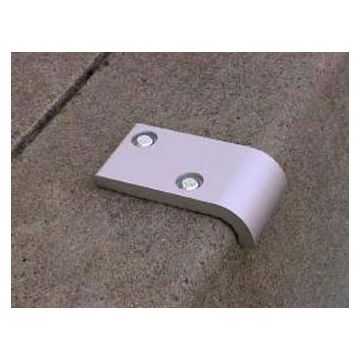 Skate Stopper For Walls with 1/2" Radius Edge