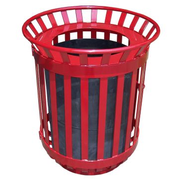 45-Gal Steel Side-Open Receptacle