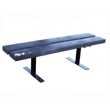 Recycled Plastic Deco Flat Bench