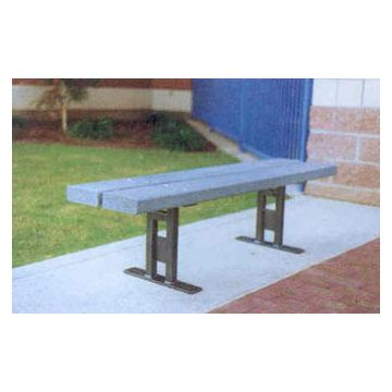 Recycled Plastic Deco Flat Bench