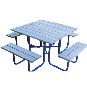 45 Square Recycled Plastic Picnic Table