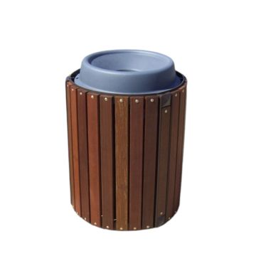 32-Gal. Oak Township Trash Receptacle