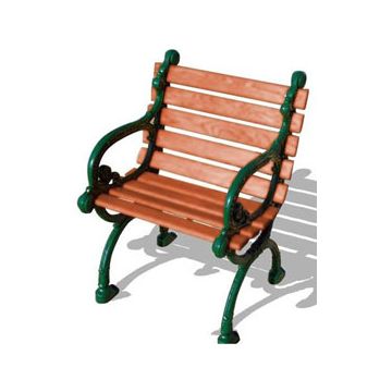 23L Recycled Plastic Victorian Chair 