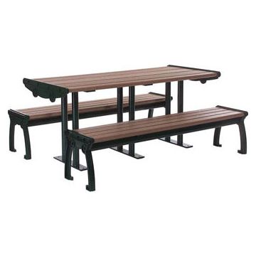 5' Contemporary Recycled Plastic Picnic Table