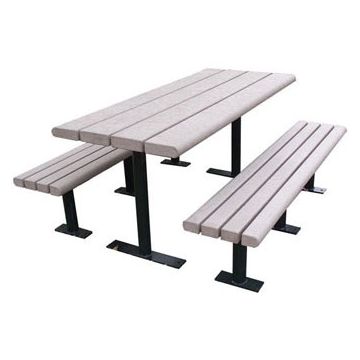 6' Recycled Plastic Picnic Table