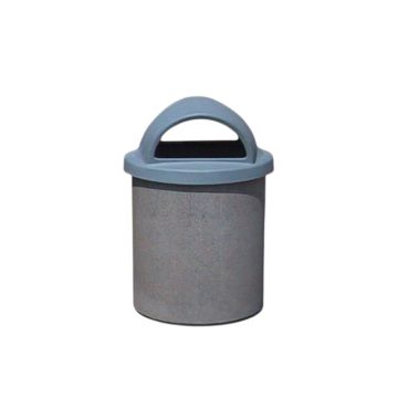 35-Gallon Receptacle - Hooded or Domed Lid