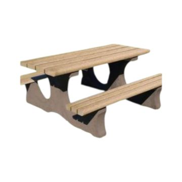 6' Picnic Table with Treated Lumber