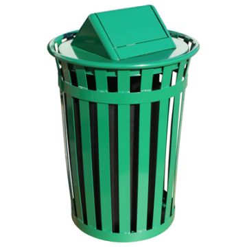 36-Gal Oakley Series Trash Receptacle