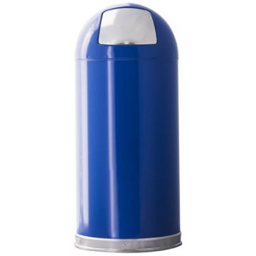 15-Gal. Dome Top Steel Trash Receptacle