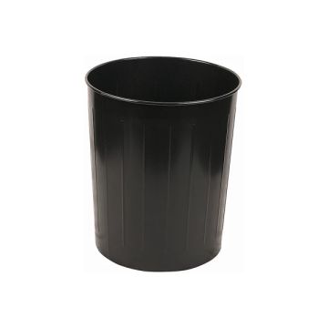 49.6 Quarts Round Open Top Steel Trash Receptacle