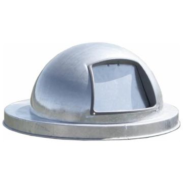 Galvanized Dome Top for Receptacles