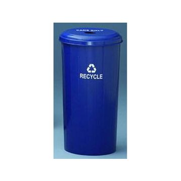 20 Gallon Steel Recycling Container