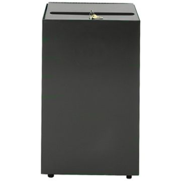 28-Gal. Modified Series Square Open Top Steel Secure Document Receptacle