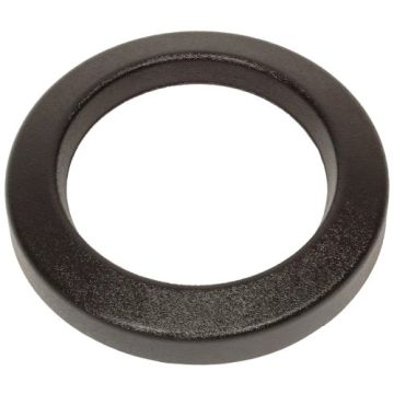 Flat Top for 20 Gal. Waste Receptacle, Plastic - Black