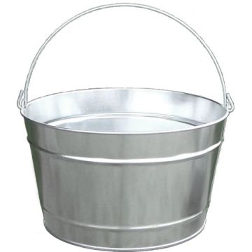16 Quart Light Duty Pregalvanized Steel Pail