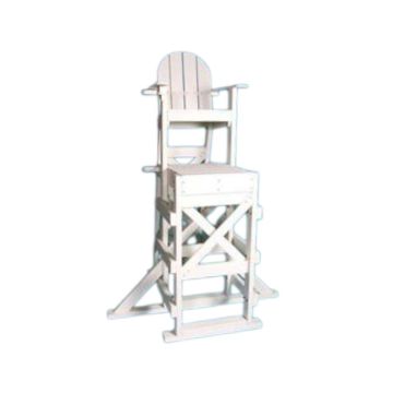64H Seat Side Step Tall Lifeguard Chair