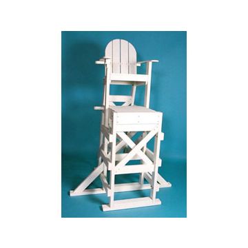 64H Seat Side Step Tall Lifeguard Chair