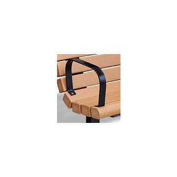 289 Series - Jameson/Newport Bench Single Armrest (Black)