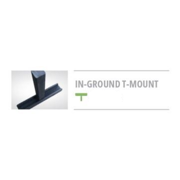 289 Series - In-Ground Trash Receptacle Mount