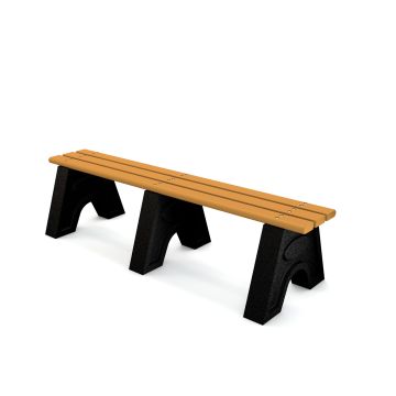 Recycled Plastic 'Sport' Bench