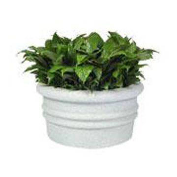 Sarasota Style Round Planter - Various Finishes & Colors 18Dx20H