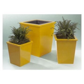 Boca Collection Fiberglass Planters with Various Sizes, Finishes & Colors Available