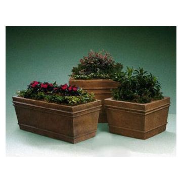 Pinecraft Fiberglass Planters with Various Sizes, Finishes & Colors Available