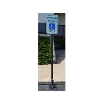 FlexPost - Impact Resistant Flexible Sign Post System Powder Coated