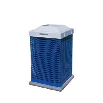 Concrete Base for 324- Square Trash Receptacle - 22-1/2Sq. x 2.5H