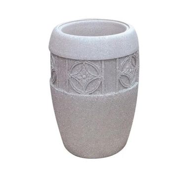 Decorative Banded Planter (W1) - 18Dx25H